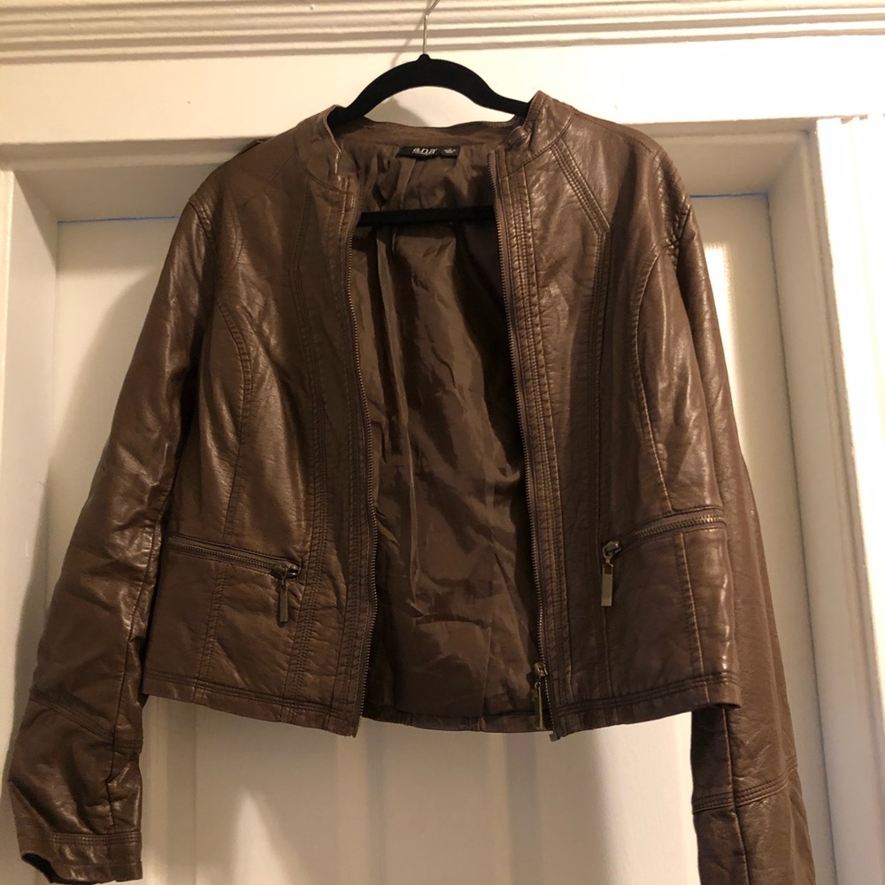 Leather jacket